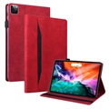 Capa Smart Folio Business Style para iPad Pro 12.9 2020/2021 - Vermelho
