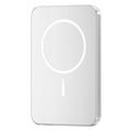 C10 Banco de potência portátil sem fios magnético de 15W 5000mAh - Prata
