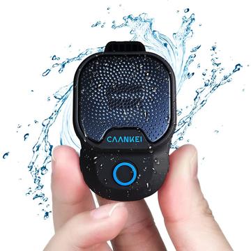 CAANKEI CWS03 Mini coluna Bluetooth à prova de água com 30h de reprodução - Preto