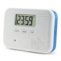 CR-211 Organizador de comprimidos inteligente com 6 compartimentos e temporizador - Azul / Branco