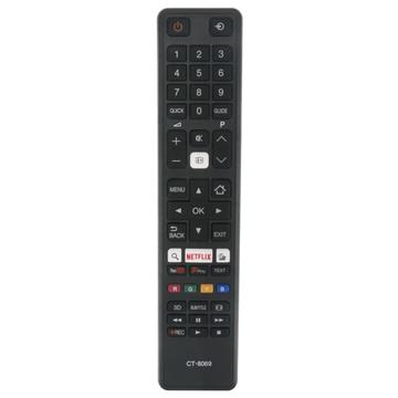 Controlo remoto portátil CT-8069 para Smart TV da Toshiba