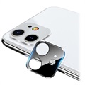 Protetor de Câmara em Metal e Vidro Temperado para iPhone 11 - Preto