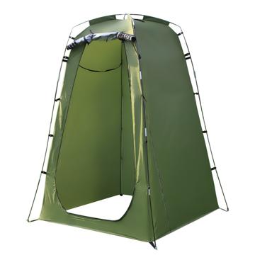 Chuveiro de Acampamento Portátil e Barraca de Troca - 180cm - Verde Militar