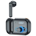 Carregador de Carro / Transmissor FM Bluetooth com Auricular Mono T2 - Preto