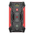 Arrancador de carros / Banco de potência J13 - 12000mAh - Vermelho / Preto