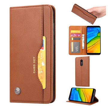 Bolsa Tipo Carteira Card Set Series Oneplus 6T - Castanho
