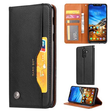 Bolsa tipo Carteira Card Set Series para Xiaomi Pocophone F1 - Preto