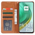 Capa tipo Carteira Card Set Series para Xiaomi Mi 10T 5G/10T Pro 5G - Castanho