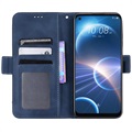 Bolsa Tipo Carteira Cardholder para HTC Desire 22 Pro - Azul