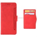 Bolsa Tipo Carteira Cardholder para Honor X40i - Vermelho