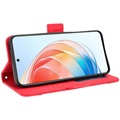 Bolsa Tipo Carteira Cardholder para Honor X40i - Vermelho