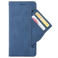 Bolsa tipo Carteira Cardholder para Motorola Moto E20 - Azul