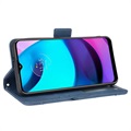 Bolsa tipo Carteira Cardholder para Motorola Moto E20 - Azul