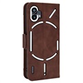 Bolsa Tipo Carteira Cardholder para Nothing Phone (1) - Castanho
