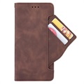 Bolsa Tipo Carteira Cardholder para Nothing Phone (1) - Castanho