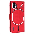 Bolsa Tipo Carteira Cardholder para Nothing Phone (1) - Vermelho