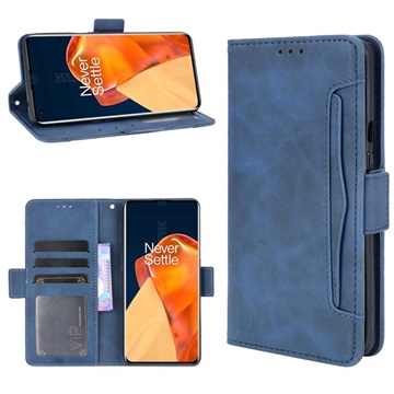 Bolsa tipo Carteira Cardholder para OnePlus 9 Pro - Azul