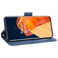 Bolsa tipo Carteira Cardholder para OnePlus 9 Pro - Azul