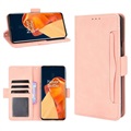 Bolsa tipo Carteira Cardholder para OnePlus 9 Pro - Cor-de-Rosa