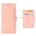 Bolsa Tipo Carteira Cardholder para Xiaomi Mi 11 Ultra - Cor-de-Rosa