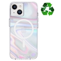Capa Case-Mate Soap Bubble para iPhone 13 - Transparente
