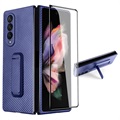 Capa com Protetor de Ecrã Samsung Galaxy Z Fold3 5G - Azul