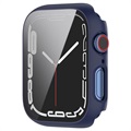 Caixa de Vidro Temperado para Apple Watch Series 7 - 41mm - Azul