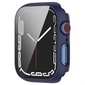Caixa de Vidro Temperado para Apple Watch Series 7 - 45mm - Azul