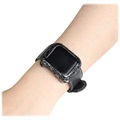 Capa com Decoração em Zircónio para Apple Watch Series SE/6/5/4 - 40mm - Preto