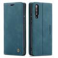 Bolsa Tipo Carteira Caseme 013 Series para Samsung Galaxy A50 - Azul