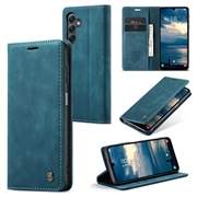 Bolsa Tipo Carteira Caseme 013 Series para Samsung Galaxy A25 - Azul