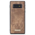 Bolsa Multifuncional Caseme 2-em-1 para Samsung Galaxy S10 - Castanho