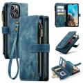 Bolsa Tipo Carteira Caseme C30 Multifuncional para iPhone 14 Pro Max - Azul