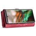 Bolsa tipo Carteira Caseme Multifunctional para Samsung Galaxy Note10+ - Vermelho
