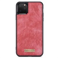 Bolsa tipo Carteira 2-em-1 Multifuncional Caseme para iPhone 11 Pro Max - Vermelho