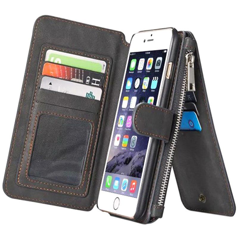 Capa Tipo Carteira Multifuncional Caseme para iPhone 6 Plus/6S Plus