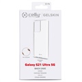 Capa de TPU Celly Gelskin para Samsung Galaxy S21 Ultra 5G - Transparente