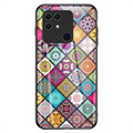 Capa Híbrida Checkered Pattern para Xiaomi Redmi 10C - Mandala Colorida