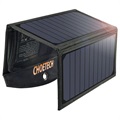 Carregador Solar Dobrável com Duas Portas Choetech - 19W - Preto
