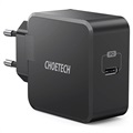 Carregador de Parede Choetech USB-C Power Delivery - 30W - Preto