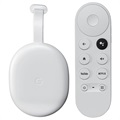 Chromecast com Google TV (2020) e Controlo de Voz - Branco