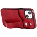 Capa em TPU com RFID para iPhone 13 Mini - Vermelho