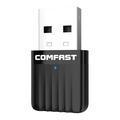Adaptador WiFi de banda dupla Comfast CF-811ACV3 - 650Mbps - Preto
