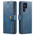 Bolsa tipo Carteira DG.Ming 2-em-1 para Samsung Galaxy S23 Ultra 5G - Azul