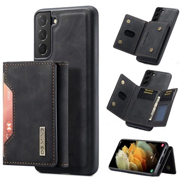 Capa Híbrida DG.Ming M2 com Carteira para Samsung Galaxy S21 FE 5G - Preto