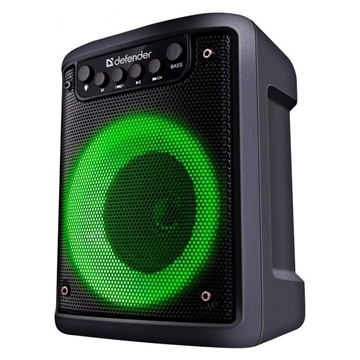 Altifalante Bluetooth portátil Defender Funky 10W - Preto