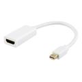 Adaptador Deltaco Mini DisplayPort para HDMI - 0,2 m - Branco