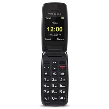 Doro Primo 401 - Bluetooth, FM Radio, 800mAh - Vermelho