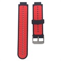 Bracelete em Silicone para Garmin Forerunner 235/630/735 - Vermelho / Preto
