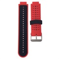 Bracelete em Silicone para Garmin Forerunner 235/630/735 - Vermelho / Preto